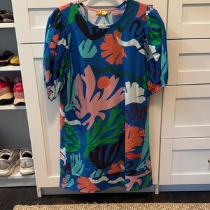 Oliphant Coral Dress